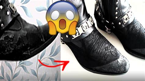 how to save fake leather shoes that are peeling|peeling vs flaking leather.